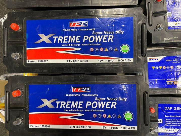 Аккумулятор грузовой 180 Ач TRP Xtreme Power SHD