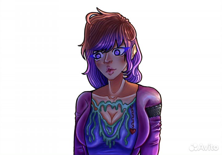 Рисунки на заказ аниме