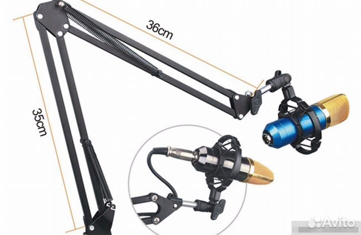 Крутой конденсаторный микрофон BM-700 новый