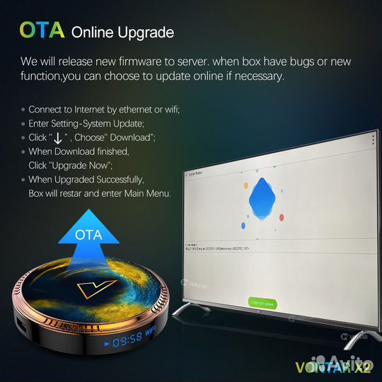 Смарт TV BOX приставка 4G - 64G новый в упаковке