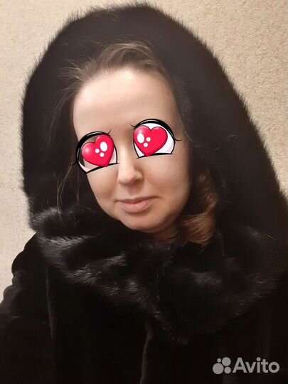 Шуба из меха кролика