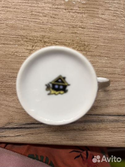 Чашка с блюдцем кофейный набор