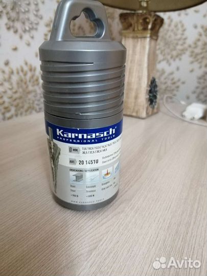 Ступенчатое сверло Karnasch