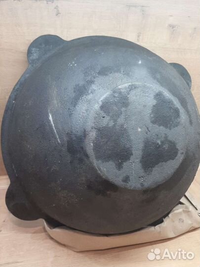 Казан 16л узбекский чугунный