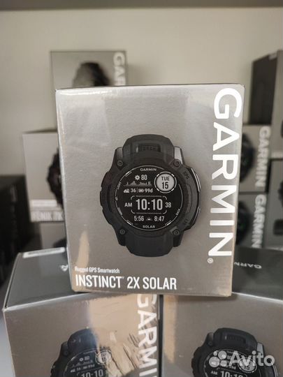 Garmin Instinct 2X Solar черные