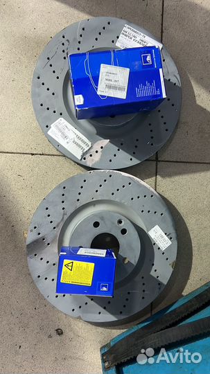 Диски тормозные мерседес SL 5,5 amg