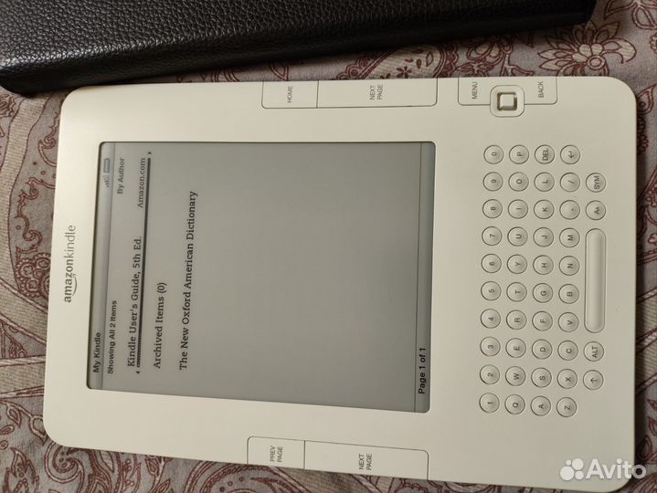 Электронная книга amazon kindle