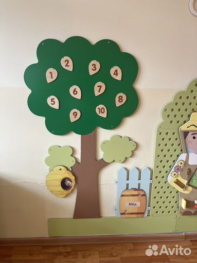 Детский стульчик и столы