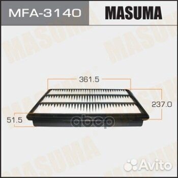 Фильтр воздушный mfa3140 Masuma
