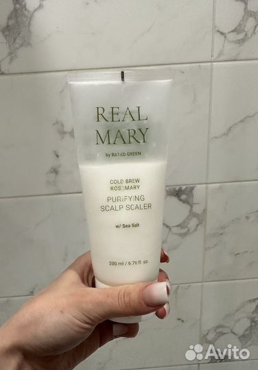 Маска очищающая для кожи головы Real Mary