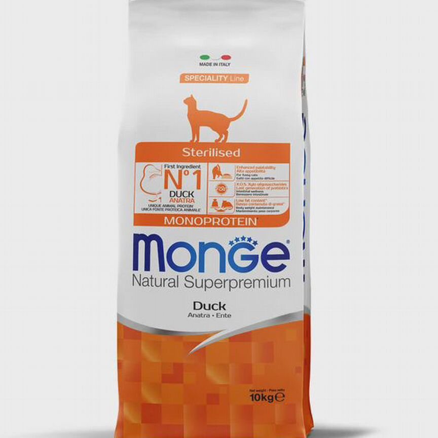 Monge Cat Speciality Line Monoprotein Sterilised