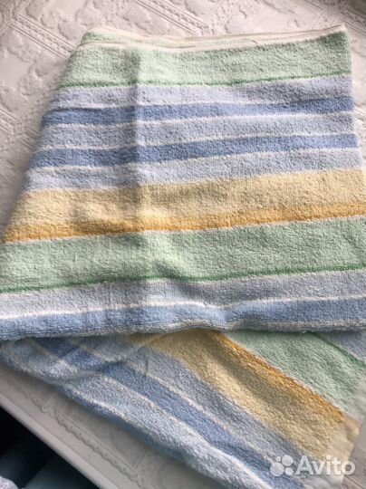 Постельное белье лён б/у, полотенца