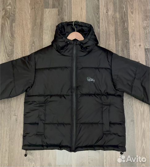 Куртка пуховик tommy sinny, light puffer black, M