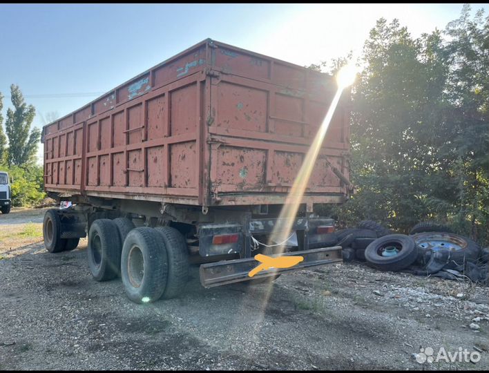 Прицеп самосвальный СЗАП 8527, 1989