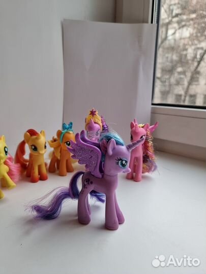 My little pony вертолет фигурки hasbro