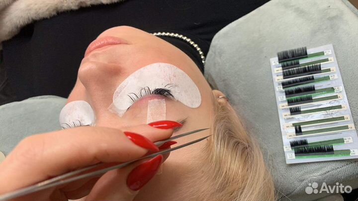 Наращивание ресниц/перманент