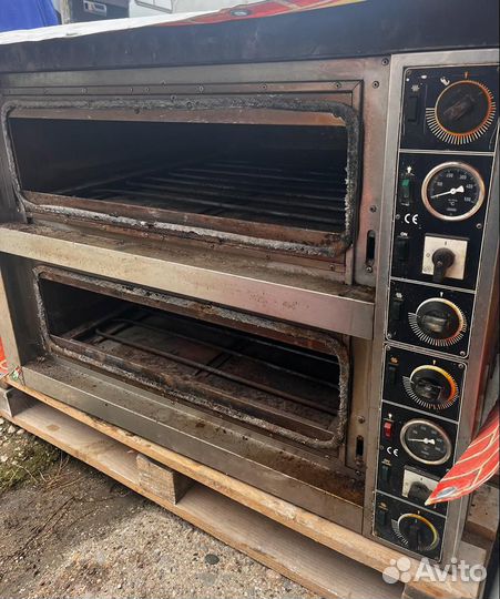 Печь для Пиццы GAM MD 4+4