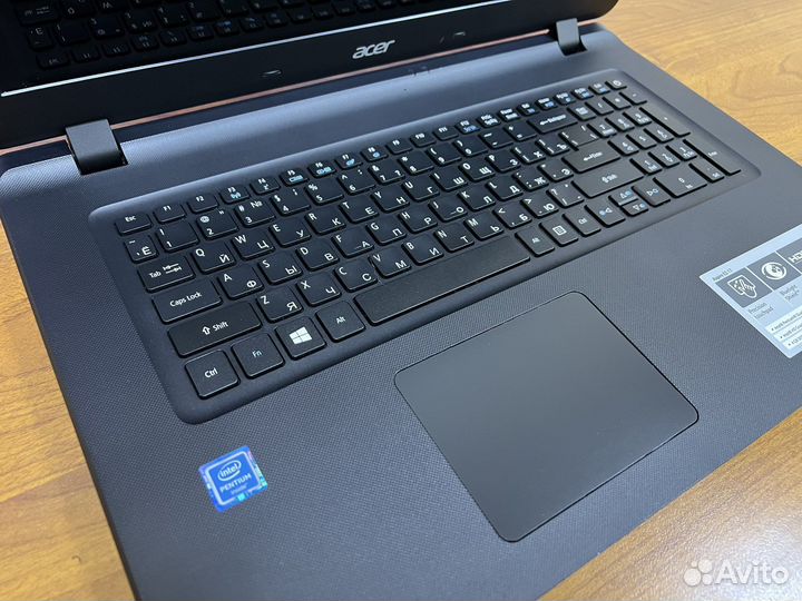 Большой и мощный ноутбук Acer 17 / как новый