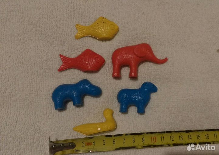 Маленькие фигурки животных СССР