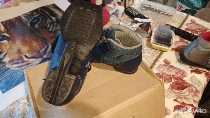 Лыжные ботинки детские 31, 35