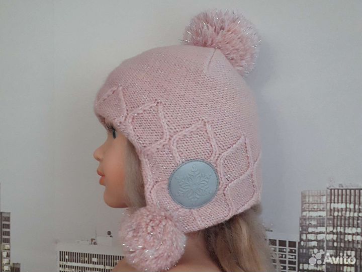 Шапка для девочки 50-52
