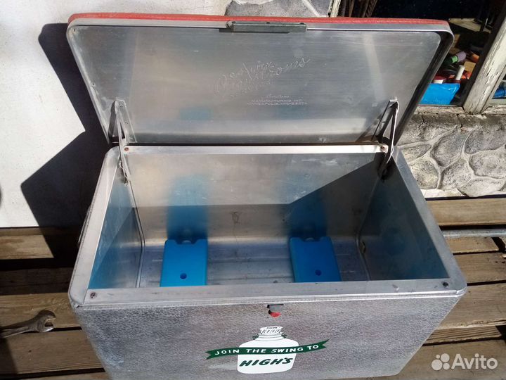 Термоящик с соквояжем для пикника