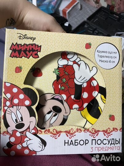 Набор детской посуды Disney