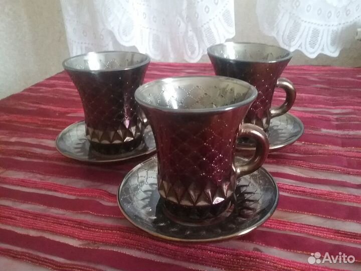 Кофейные пары с клеймом, фляжка, посуда