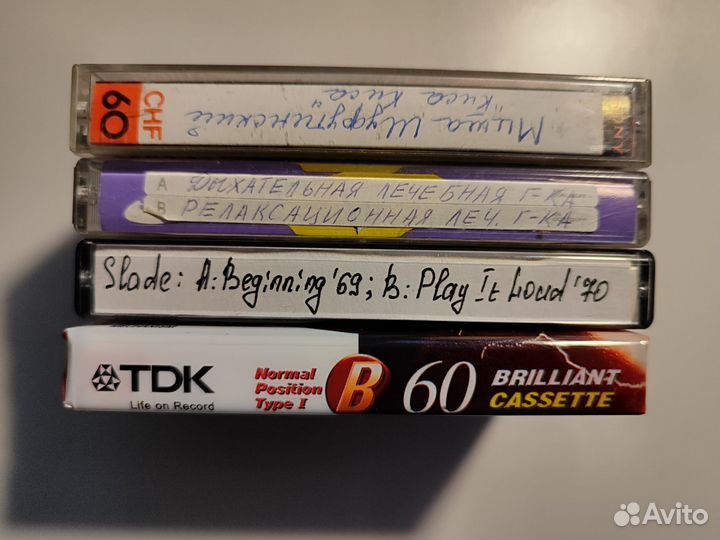 Аудиокассеты TDK Sony Samsung