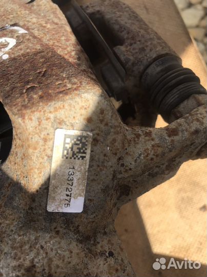 Opel astra g супорт тормозной передний