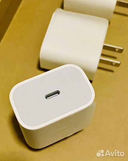Адаптер apple 20w usb C (USA) Американская розетка