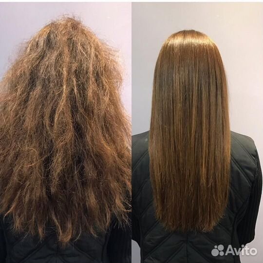 Кератиновое выпрямление, ботокс для волос