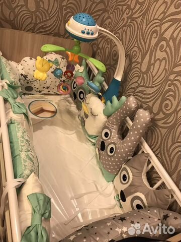 Бортики в детскую кроватку