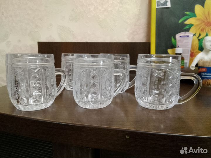 Хрустальные кружки СССР