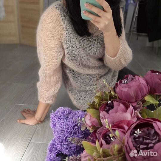 Свяжу на заказ джемпер, шапку, снуд