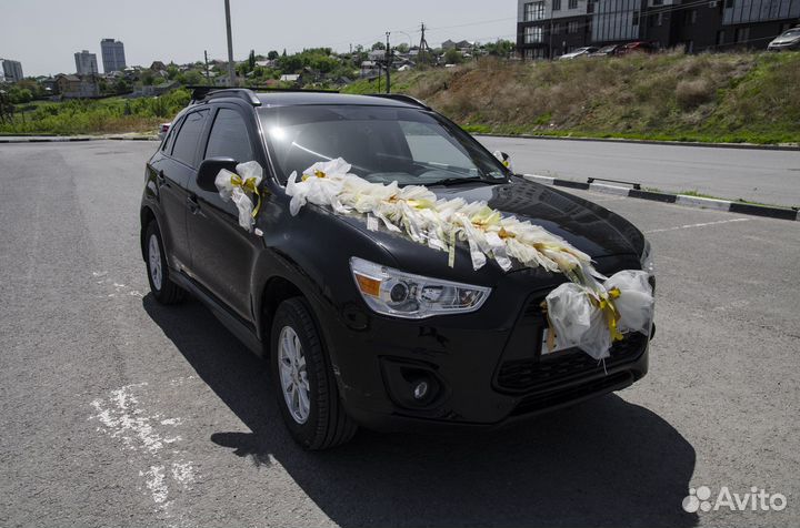 Свадебное украшение авто