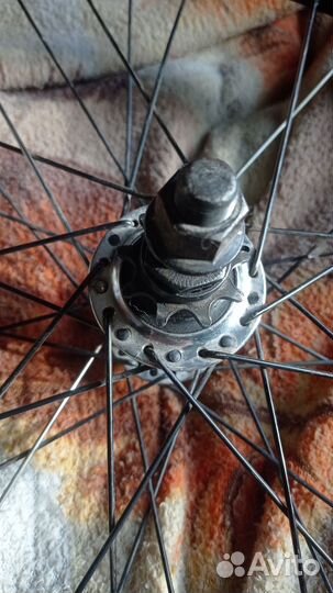 Заднее колесо на bmx salt