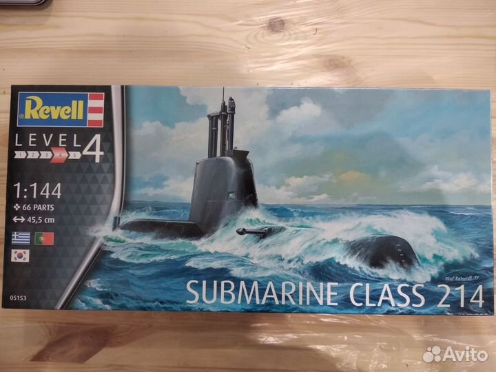 Revell 05153 Class 214 1/144 подводная лодка