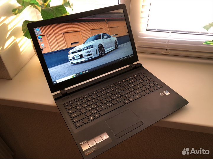 Офисный ноутбук Lenovo/SSD/4гб