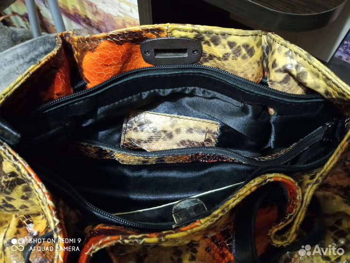 Кожаная сумка