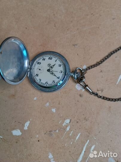 Часы карманные глухарь