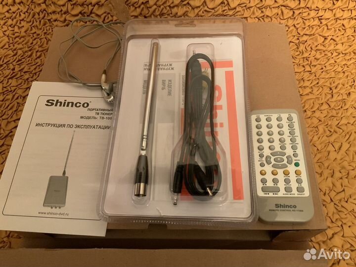 Портативный Тв тюнер Shinco модель: тв-100
