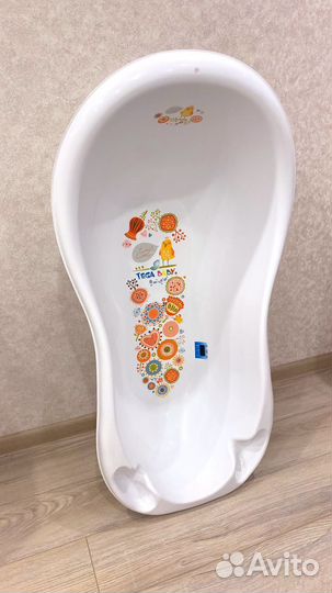 Ванночка для купания принадлежности и круг