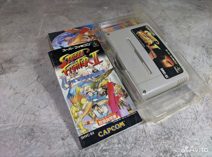 Street Fighter 2 на Super Famicom ntsc snes