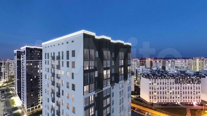 2-к. квартира, 68,5 м², 19/23 эт.