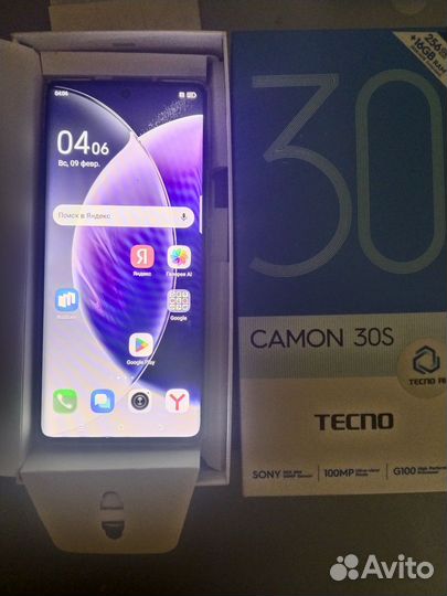 TECNO Camon 30S, 8/256 ГБ