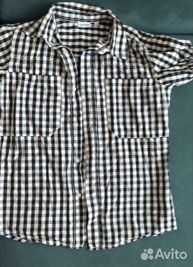 Рубашка на мальчика 128-134