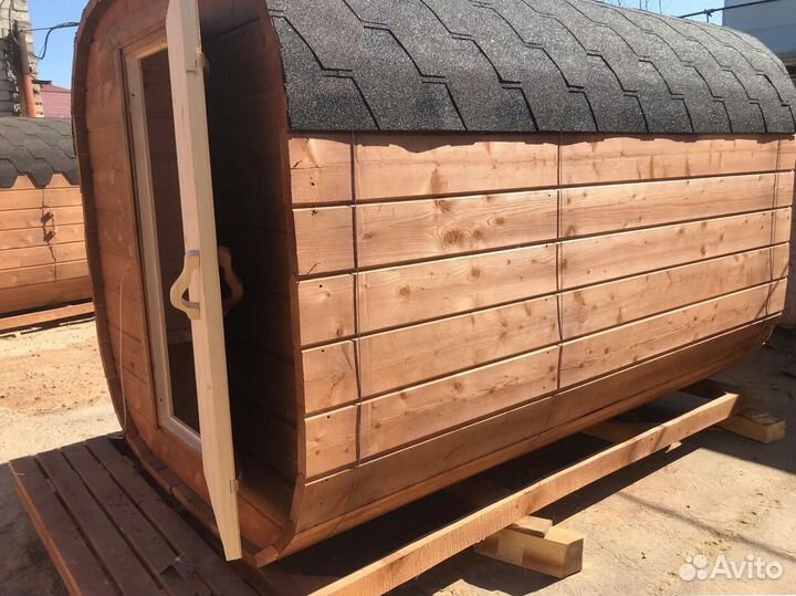 Бани-бочки под ключ