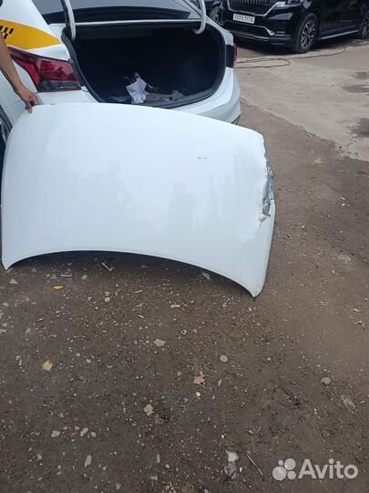 Капот на hyundai solaris 2019