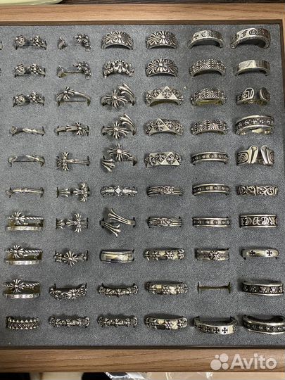 Кольца chrome hearts